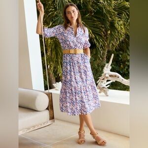 NWOT J. McLaughlin Foley Botanica Block Dress M